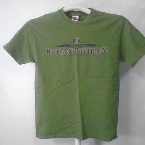 2005 Harley Davidson Olive Green Mens size Large SS T Shirt Cincinnati, OH